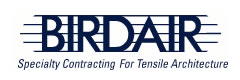 shades and shading by Birdair, Inc.