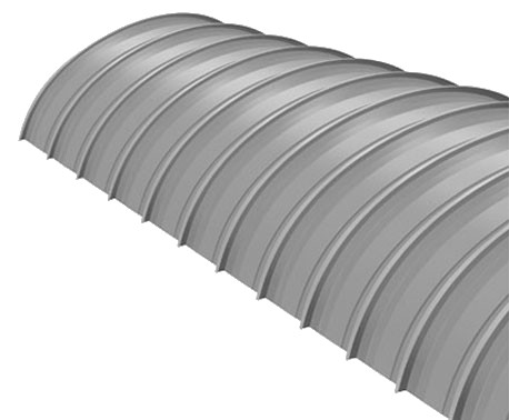 CENTRIA Architectural Systems Curved SRS 3 Standing Seam Roof<BR><BR>