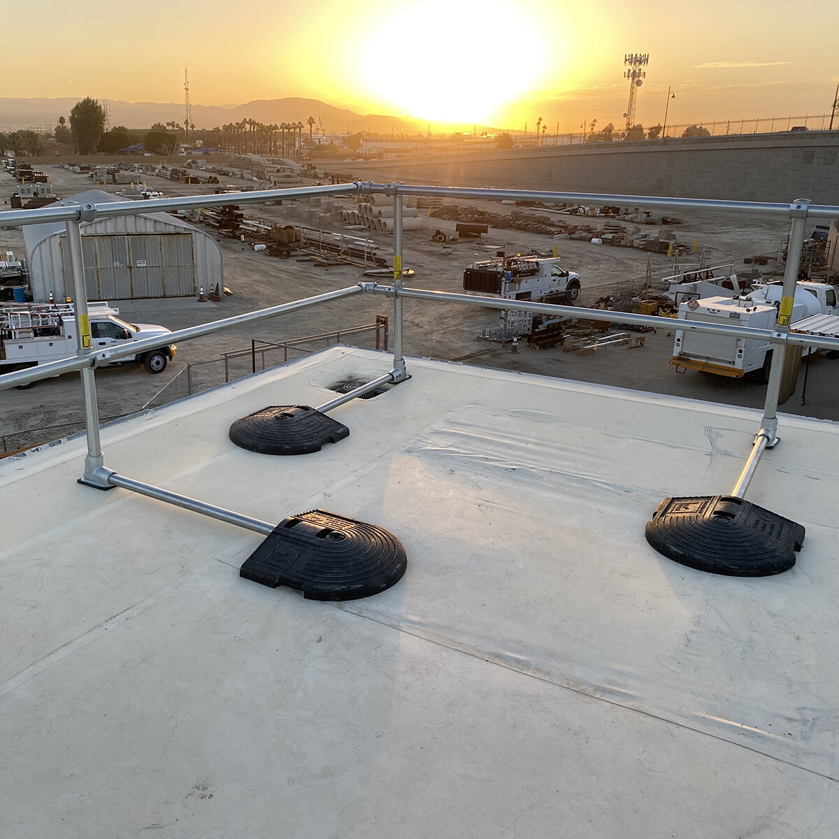 Kee Safety, Inc. RoofEdge Fall Protection Railing System<BR><BR>
