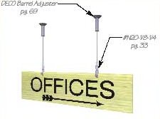 Seco South Railing & Cable Assemblies Signage (Light Duty)<BR><BR>