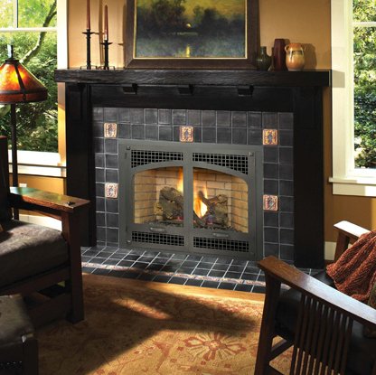 Travis Industries NEW<BR>Manufactured Fireplace, Gas<BR><BR> 