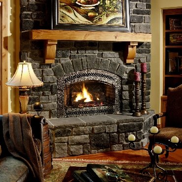 Travis Industries NEW<BR>Manufactured Fireplace, Gas<BR><BR>