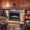 Travis Industries Manufactured Gas Fireplace<BR><BR>