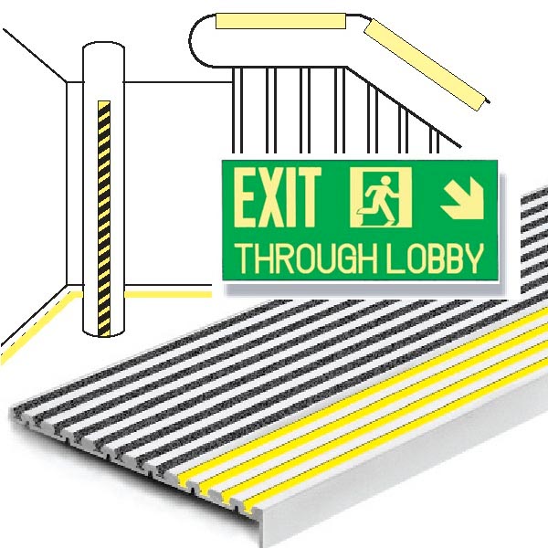 Zero International, Inc. Photoluminescent Exit Marking Systems<BR><BR>